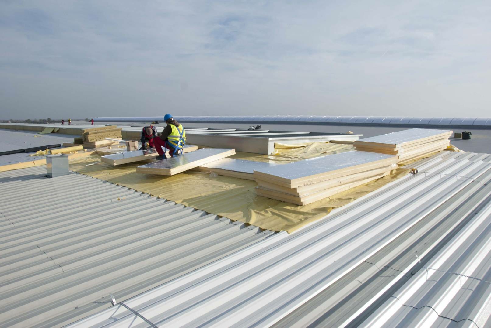 termPIR AL PIR deska tepelná izolace 2400x1200mm_tepelná izolace ploché střechy
