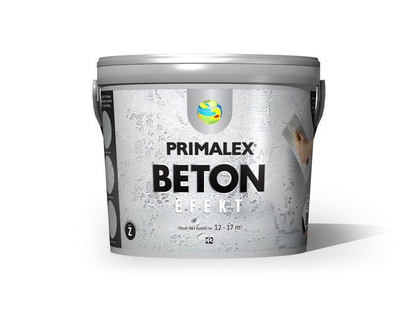 PRIMALEX BETON EFEKT báze Z vnitřní betonová stěrka na zeď 10 l