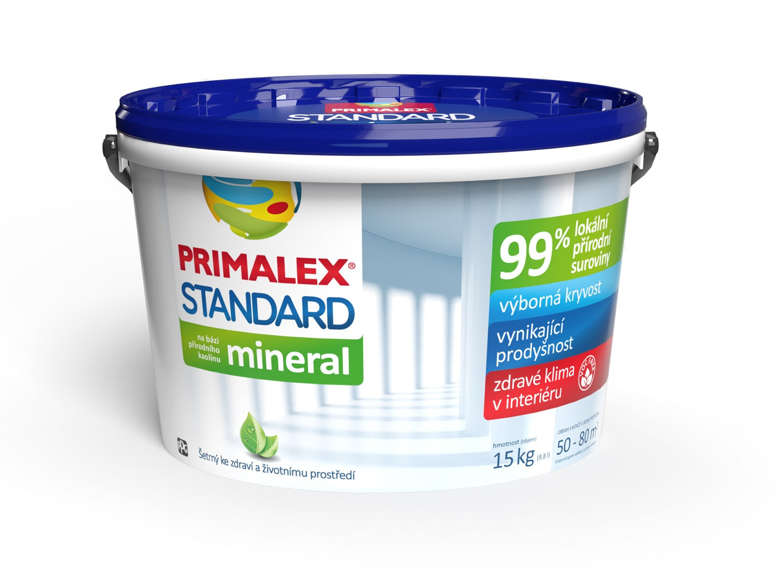 PRIMALEX STANDARD mineral bílá interiérová barva