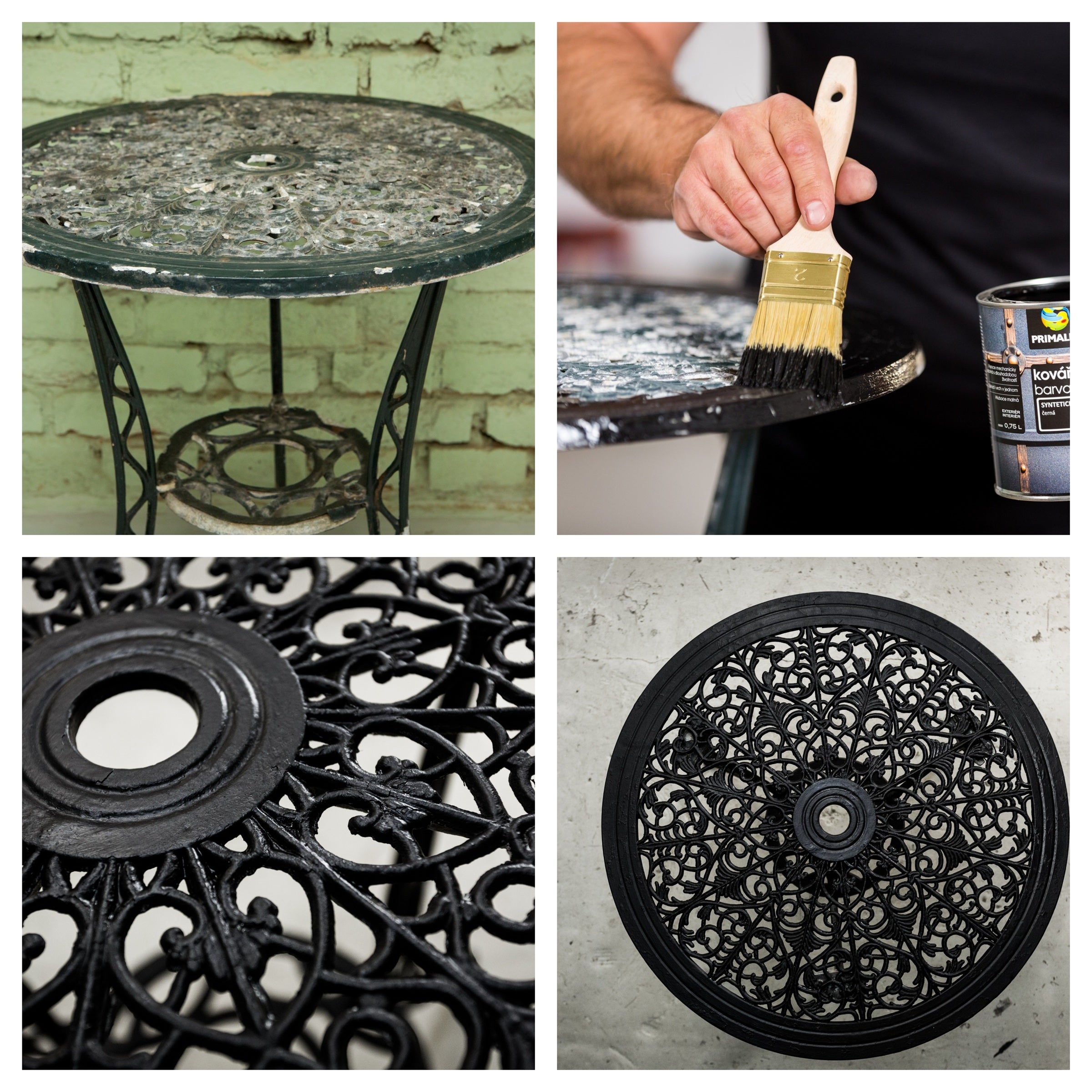 PRIMALEX Syntetická antikorozní kovářská barva na kov 2v1