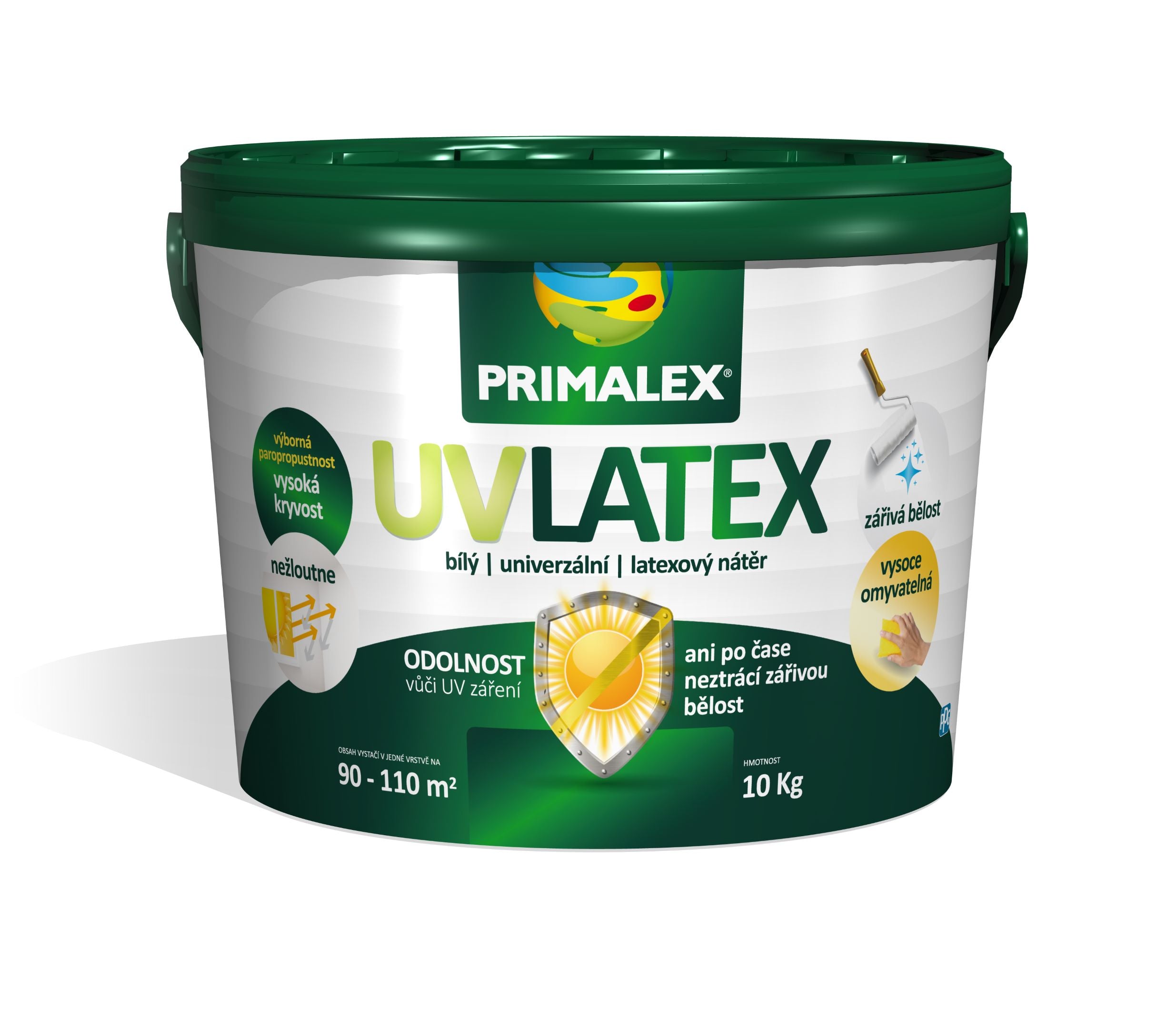 PRIMALEX UV LATEX bílý univerzální latexový nátěr