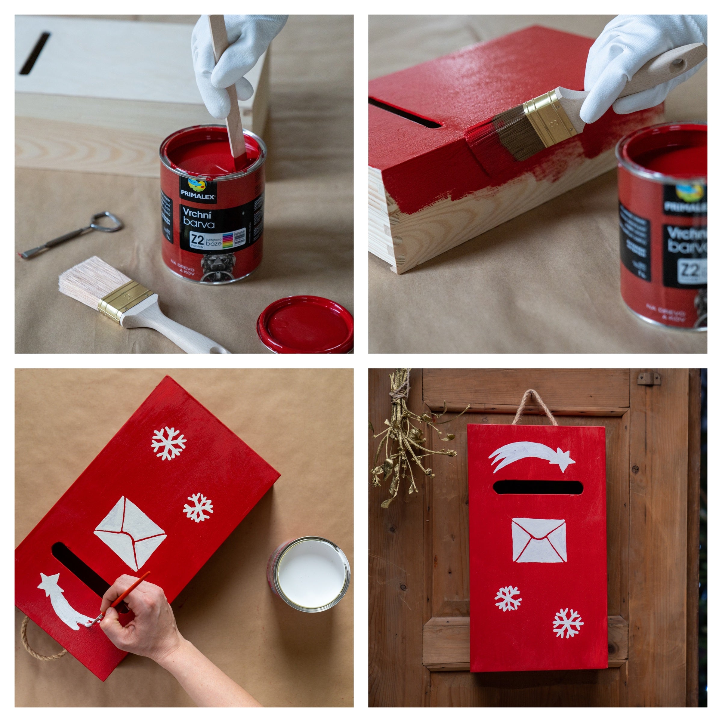 PRIMALEX Vrchní syntetická barva na dřevo a kov lesklá_ukázka_1