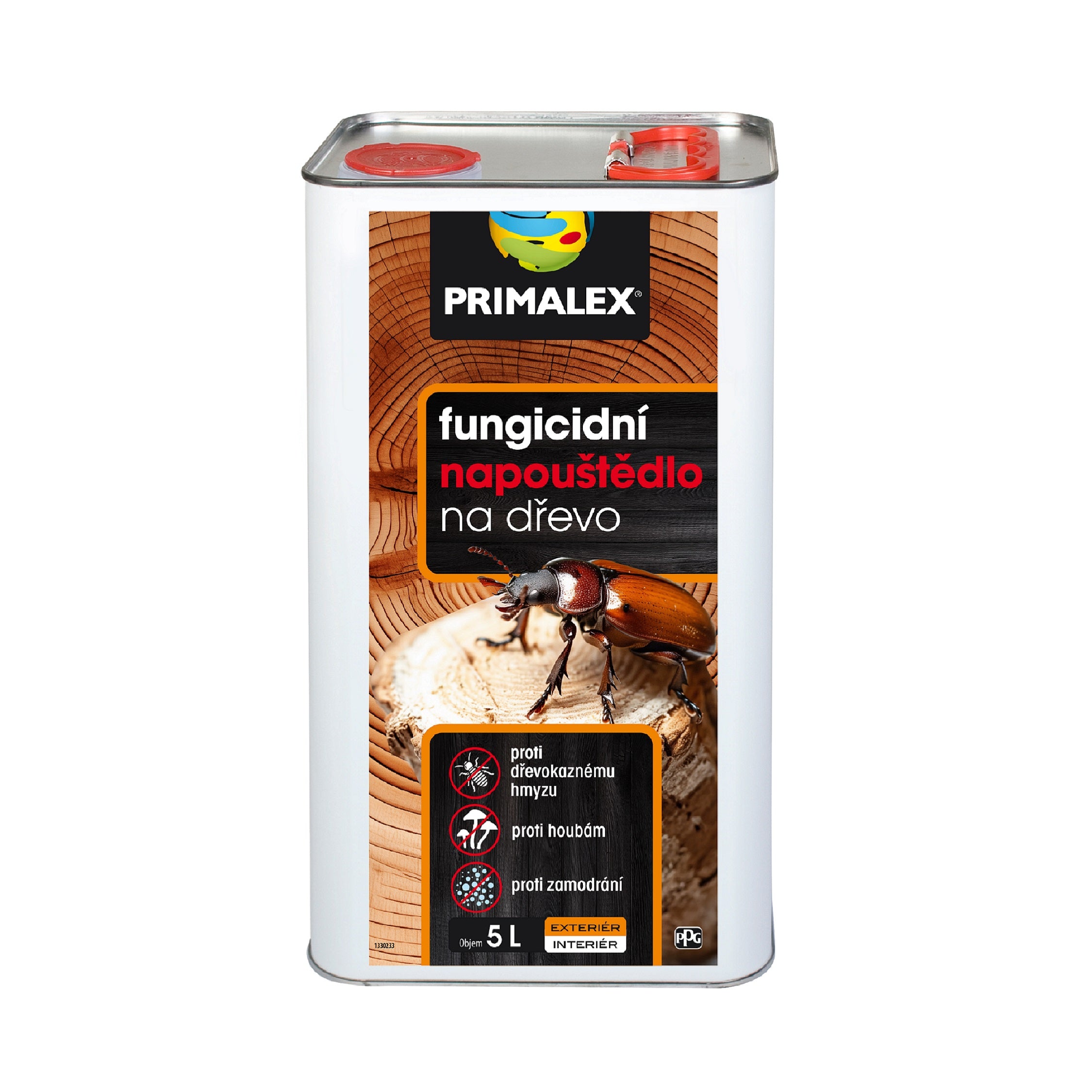 PRIMALEX Fungicidní napouštědlo na dřevo 2,5 l