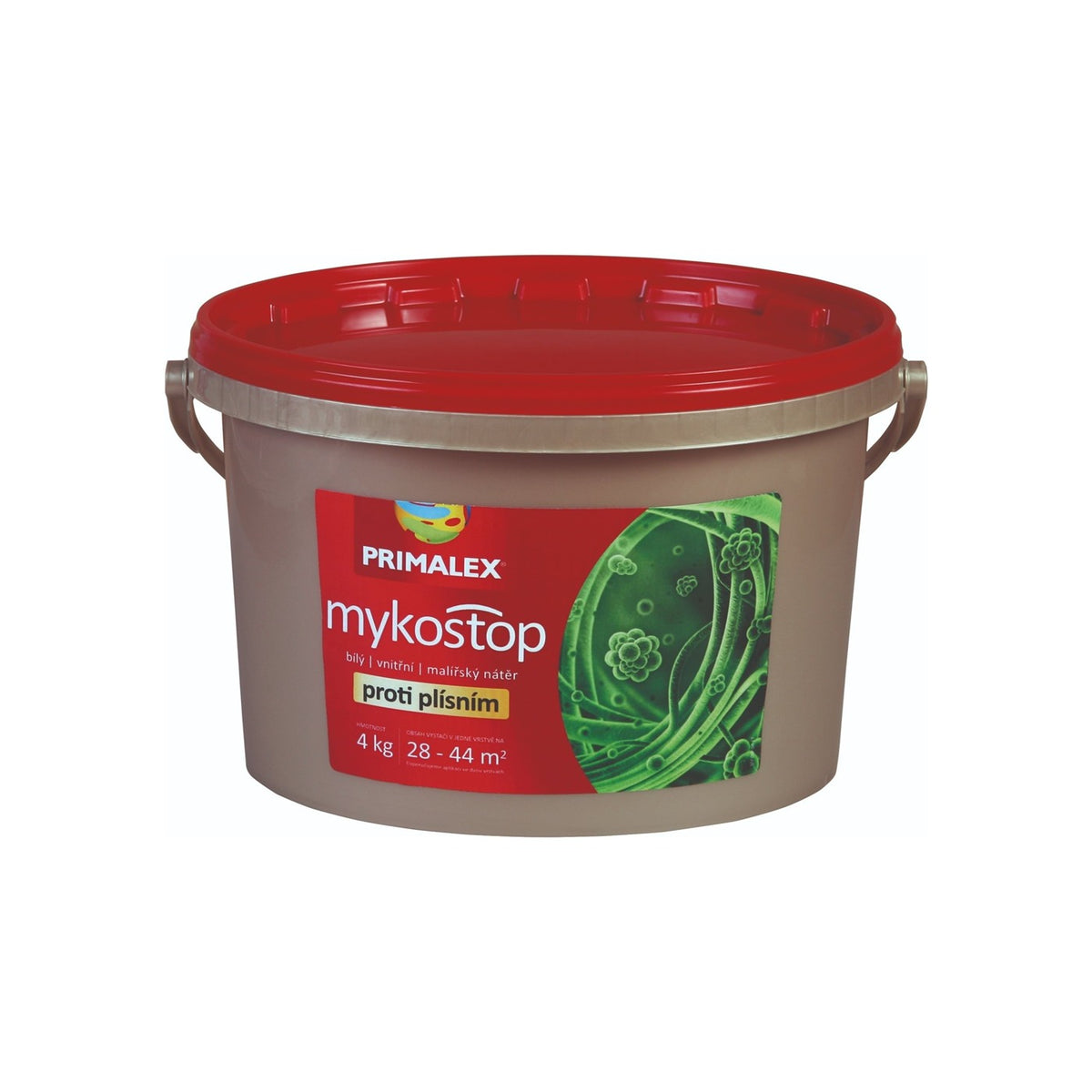 PRIMALEX mykostop bílá barva na zeď proti plísni 4 kg
