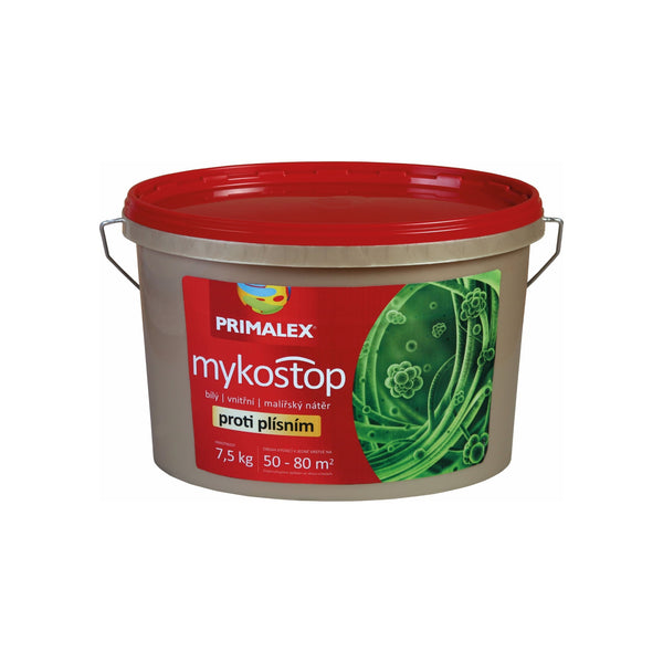 PRIMALEX mykostop bílá barva na zeď proti plísni 7,5 kg