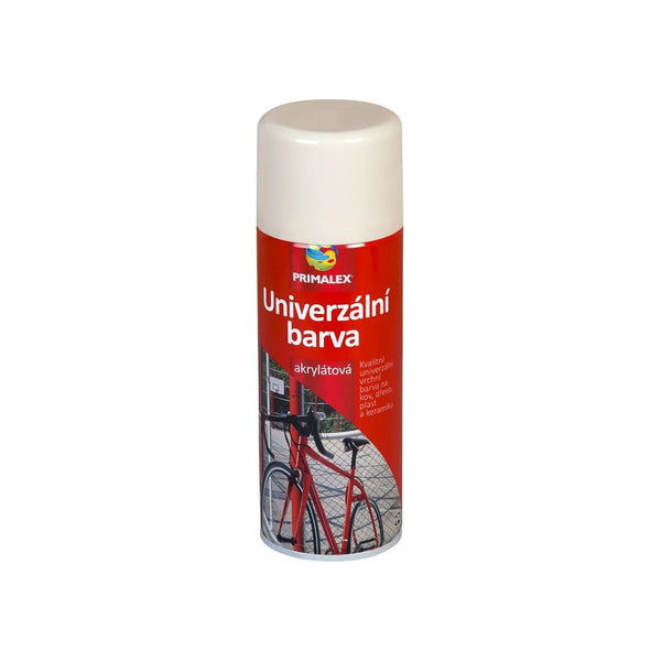 PRIMALEX Univerzální akrylátová barva ve spreji 400ml RAL1015 Slonova kost svetla