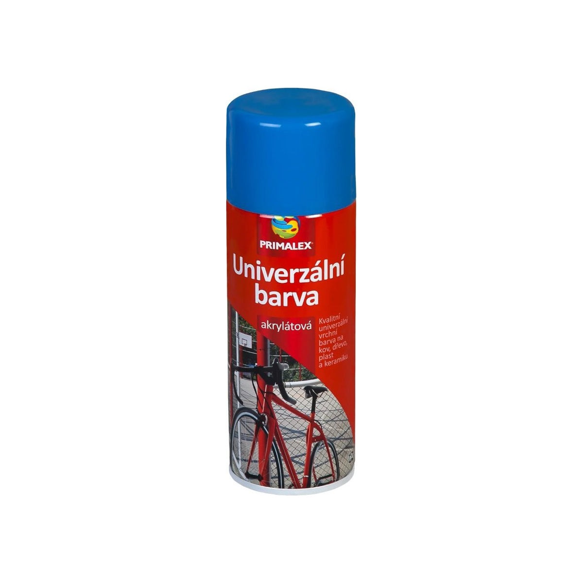 PRIMALEX Univerzální akrylátová barva ve spreji 400ml RAL5015 Modra nebeska