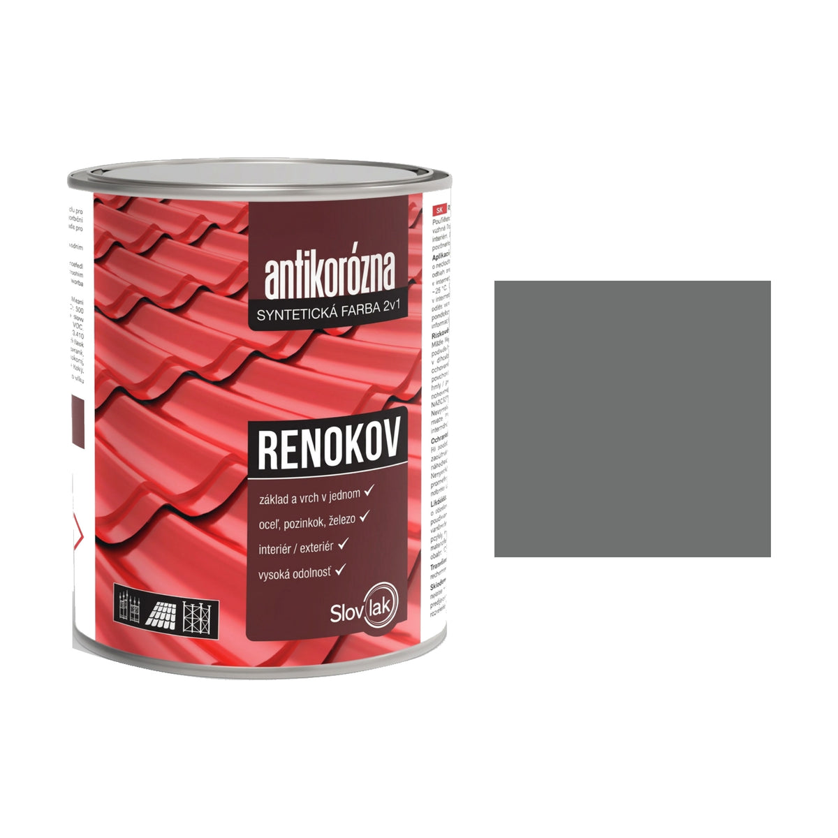 Slovlak RENOKOV 0840 Červenohnědý