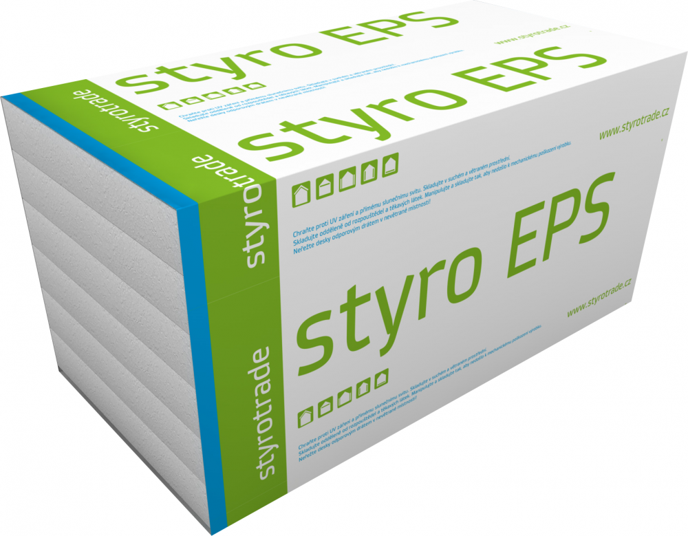 Styrotrade styro EPS 70F fasádní polystyren 1000x500mm