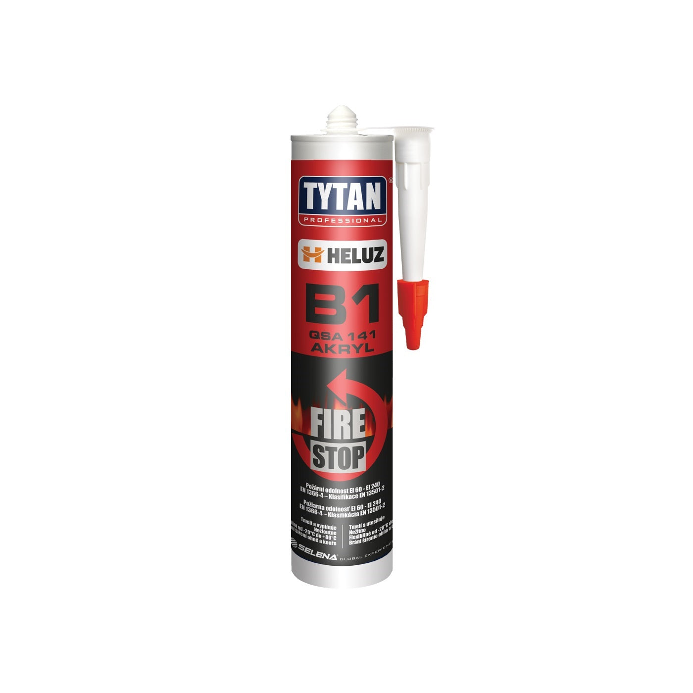 TYTAN B1 HELUZ QSA 141 AKRYL Fire Stop požární tmel 310 ml