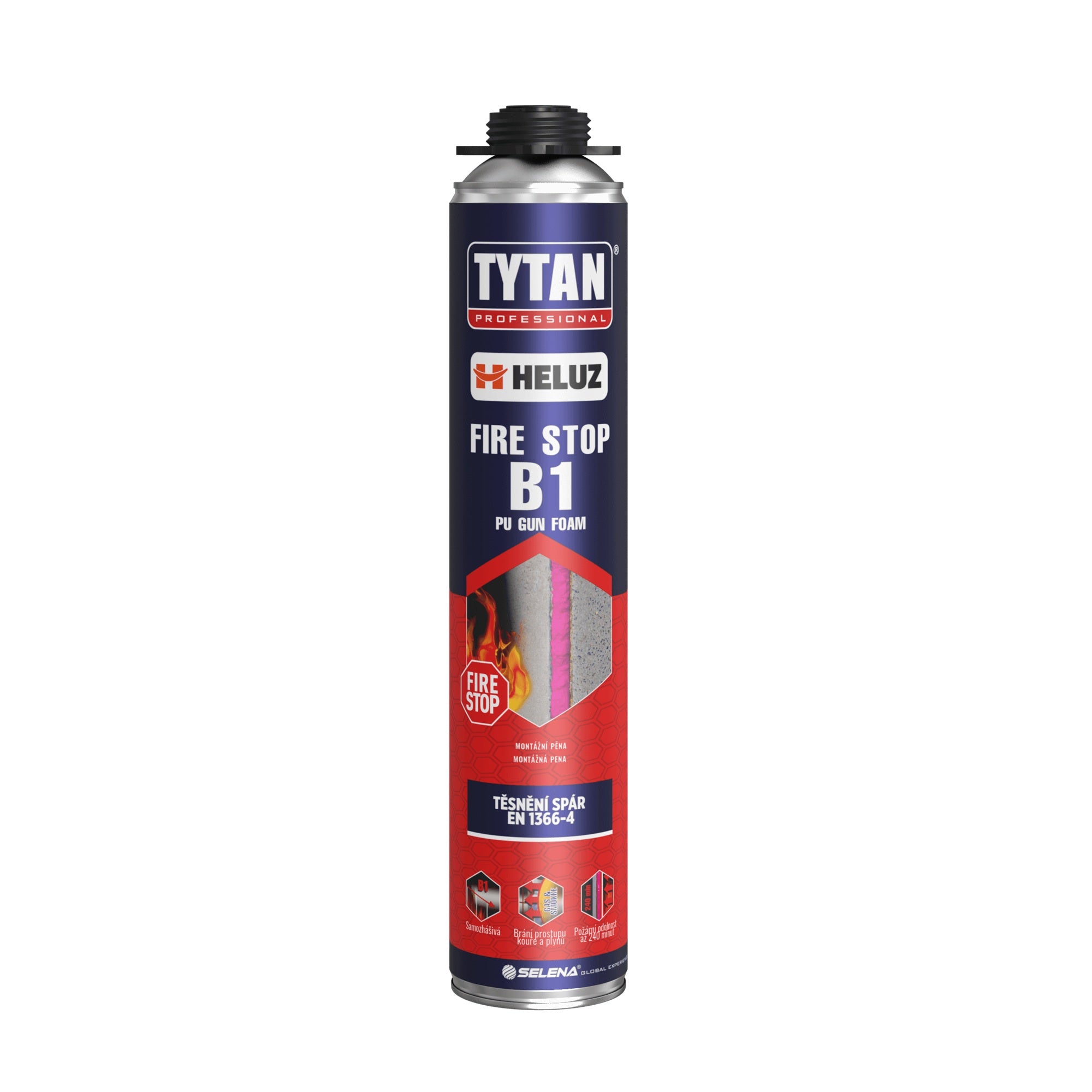 TYTAN B1 montážní protipožární PUR pěna pistolová_10021886