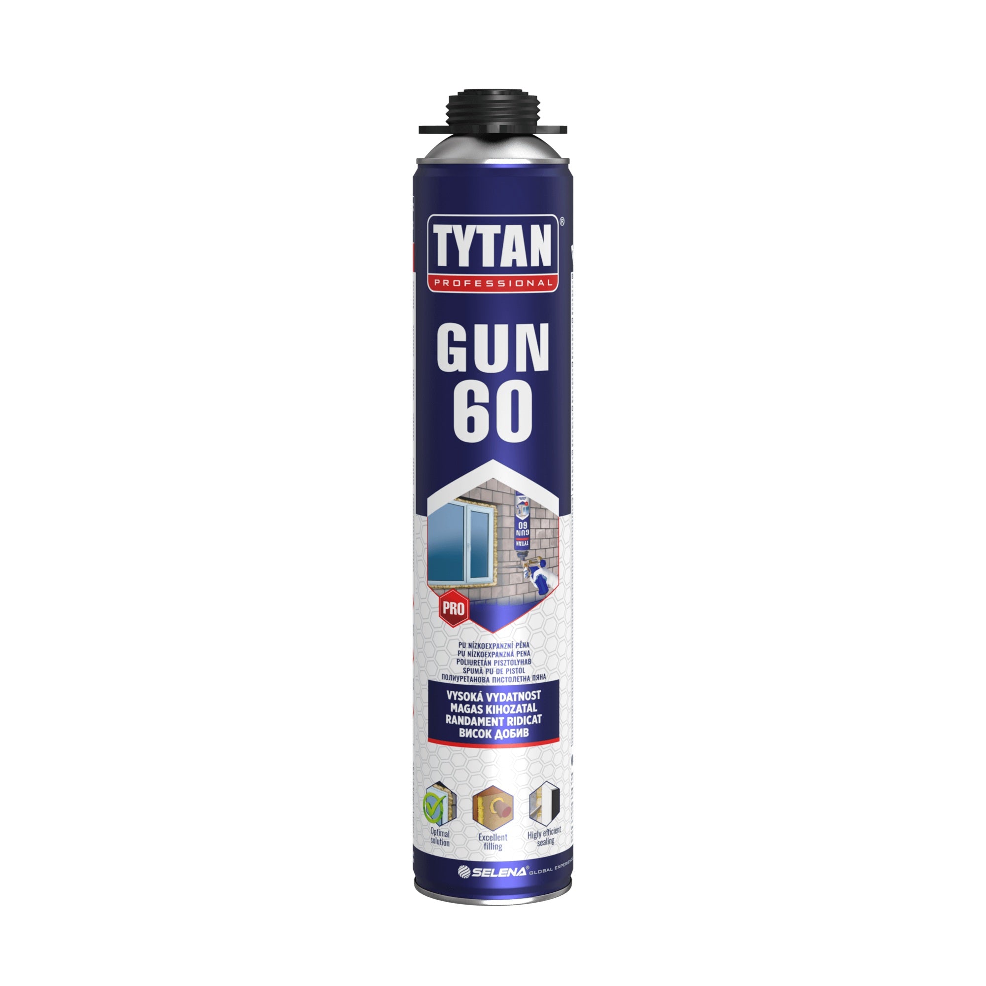 TYTAN GUN 60 montážní PUR pěna pistolová_10049237