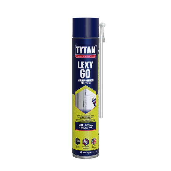 TYTAN Lexy 60 nízkoexpanzí montážní PUR pěna trubičková_10048717