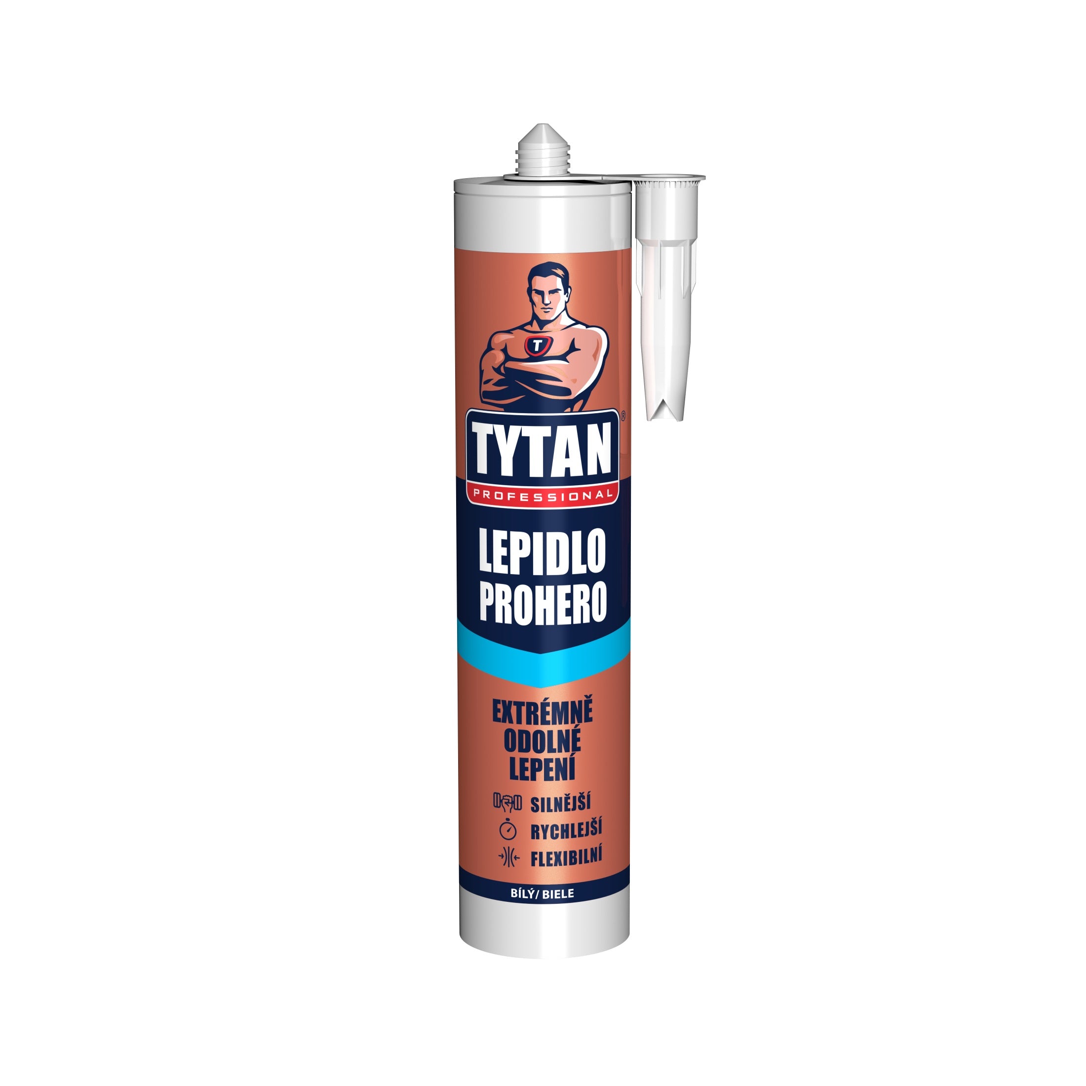 TYTAN PROHERO montážní lepidlo bílé 290 ml