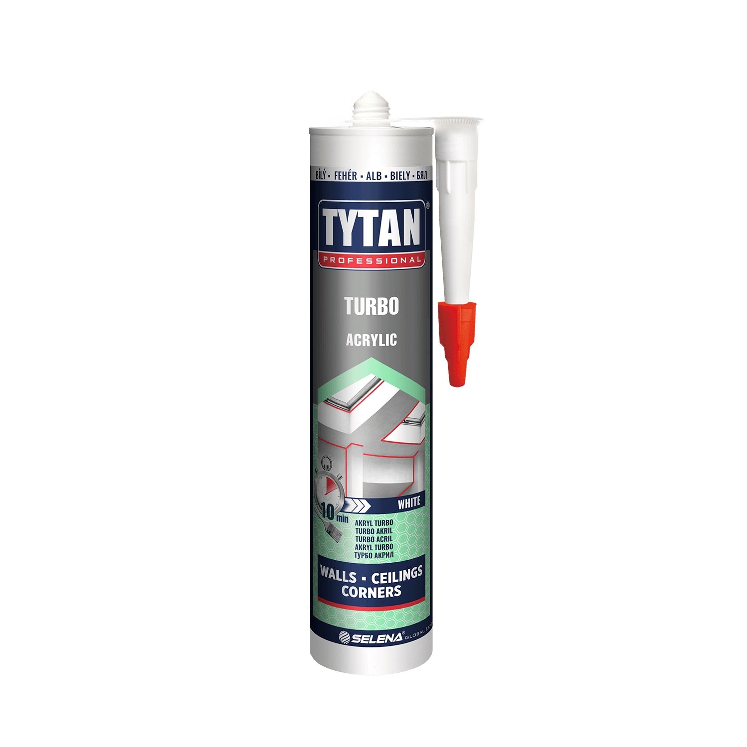 TYTAN TURBO akrylový tmel bílý 280 ml