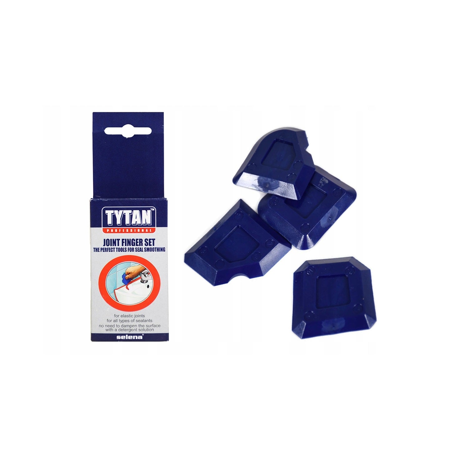 TYTAN JOINT FINGER SET sada 4 tmelařských stěrek