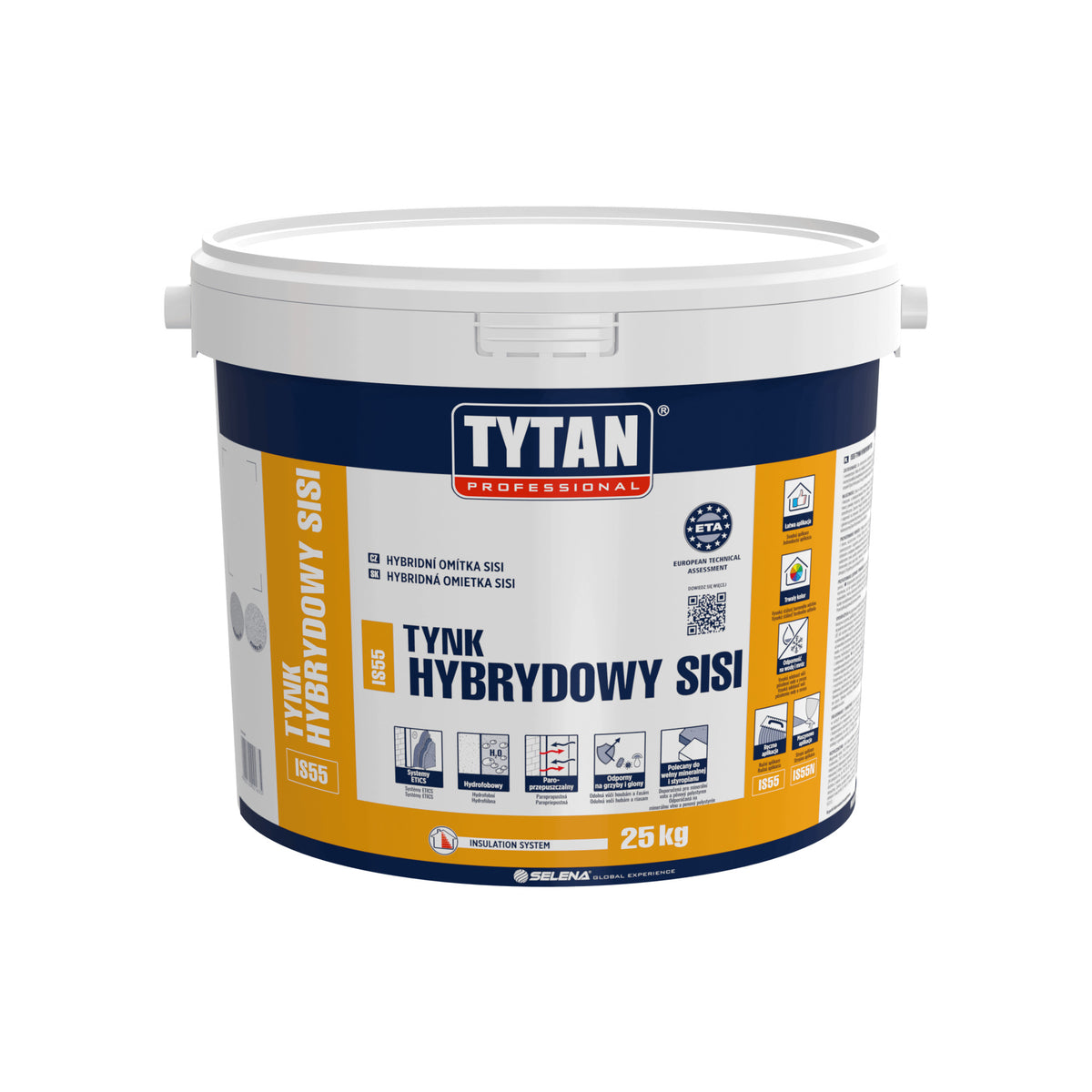 TYTAN PROFESSIONAL IS55N hybridní omítka SISI strojní nanášení 25 kg