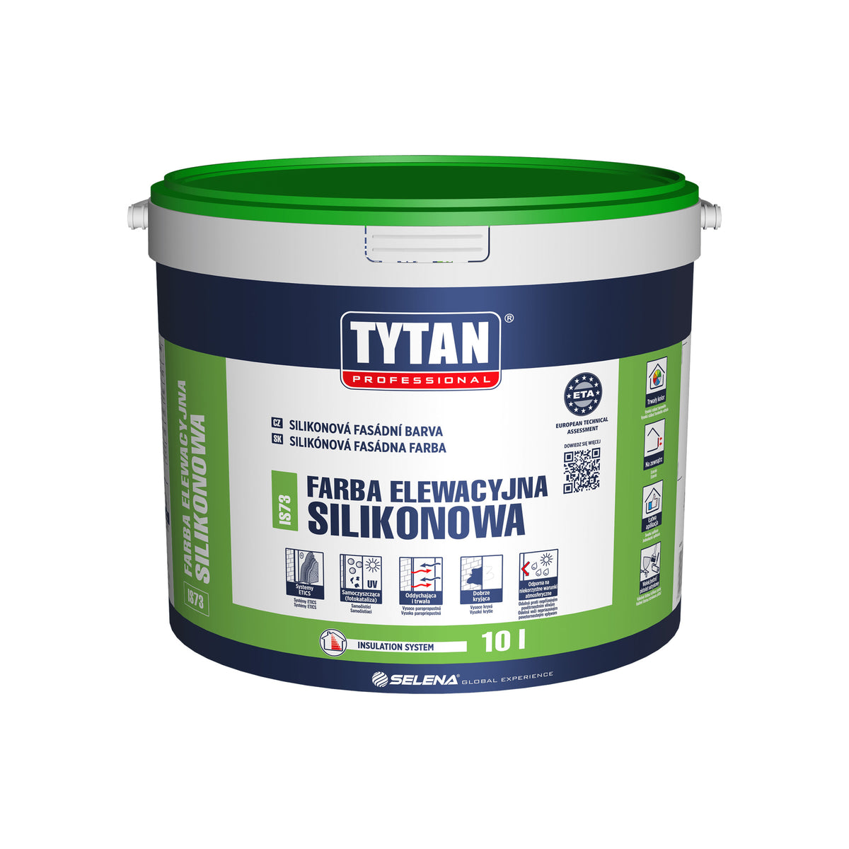 TYTAN PROFESSIONAL IS73 silikonová fasádní barva 10 l