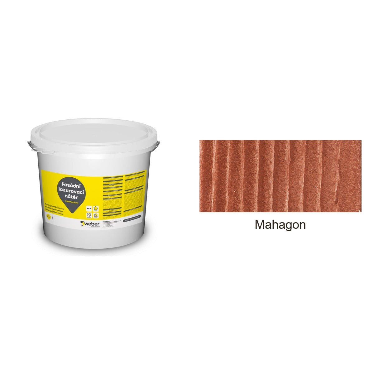 Weber weberton lazur Mahagon