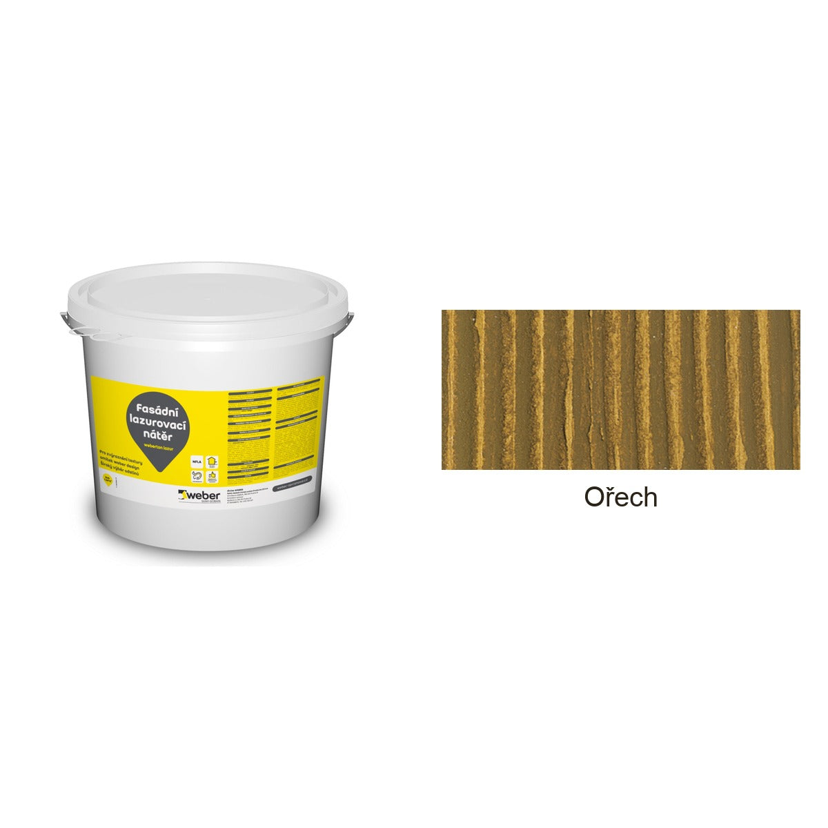 Weber weberton lazur Ořech