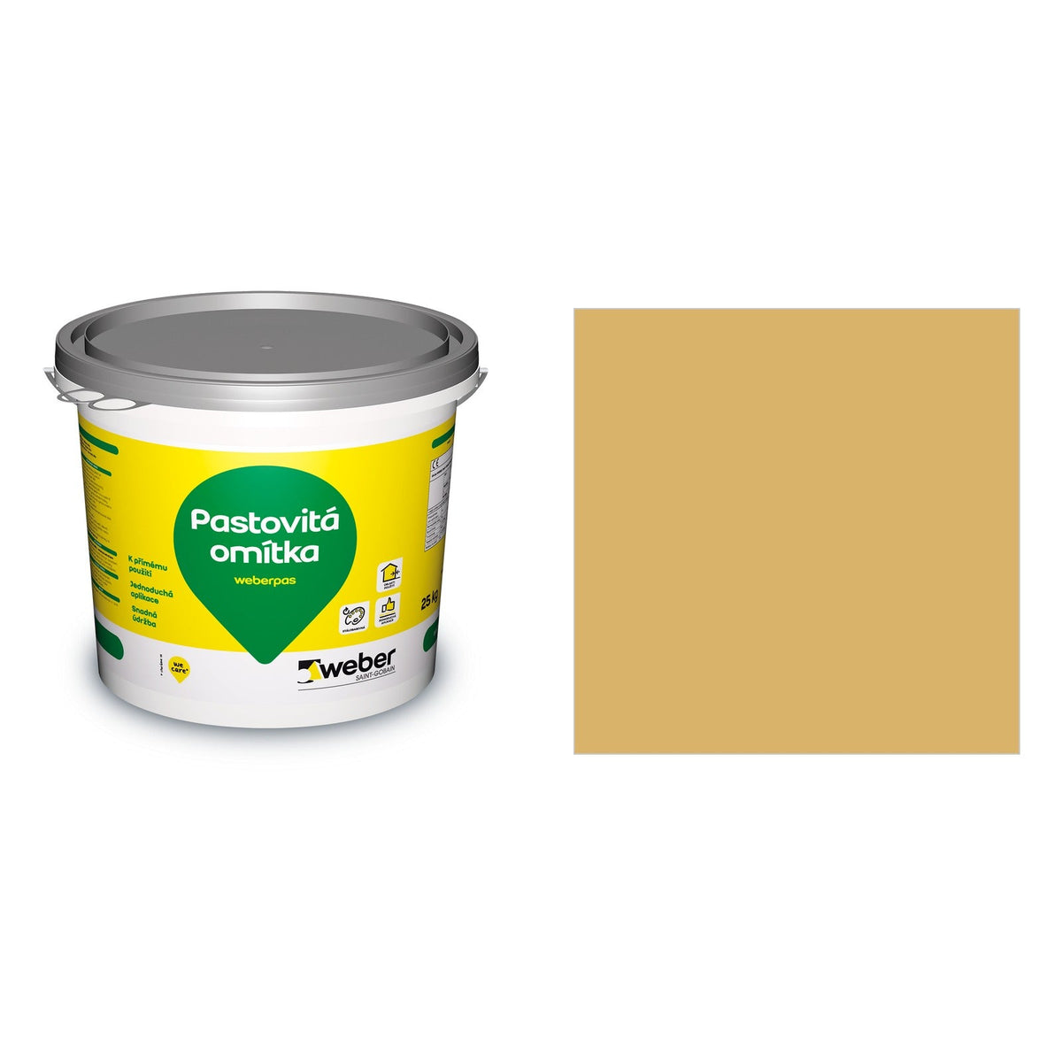 Weber weberpas silikon brick BR3 písková žlutá