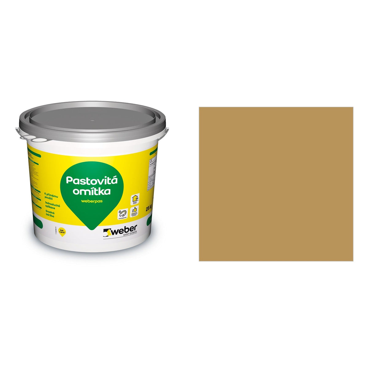 Weber weberpas silikon brick BR4 písková tmavá