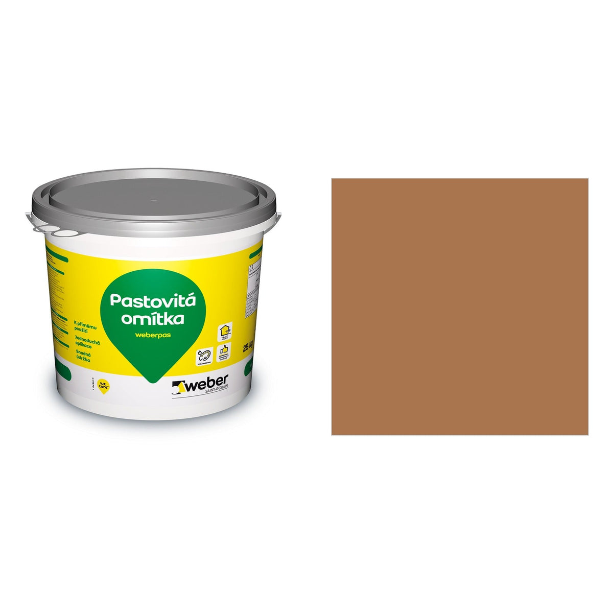 Weber weberpas silikon brick BR4 písková tmavá