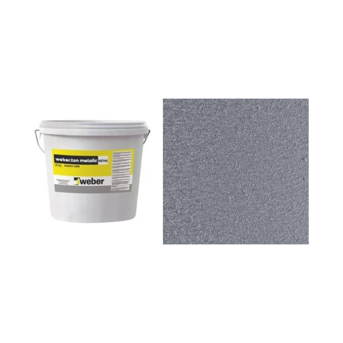 Weber weberton metallic Silver 5 kg