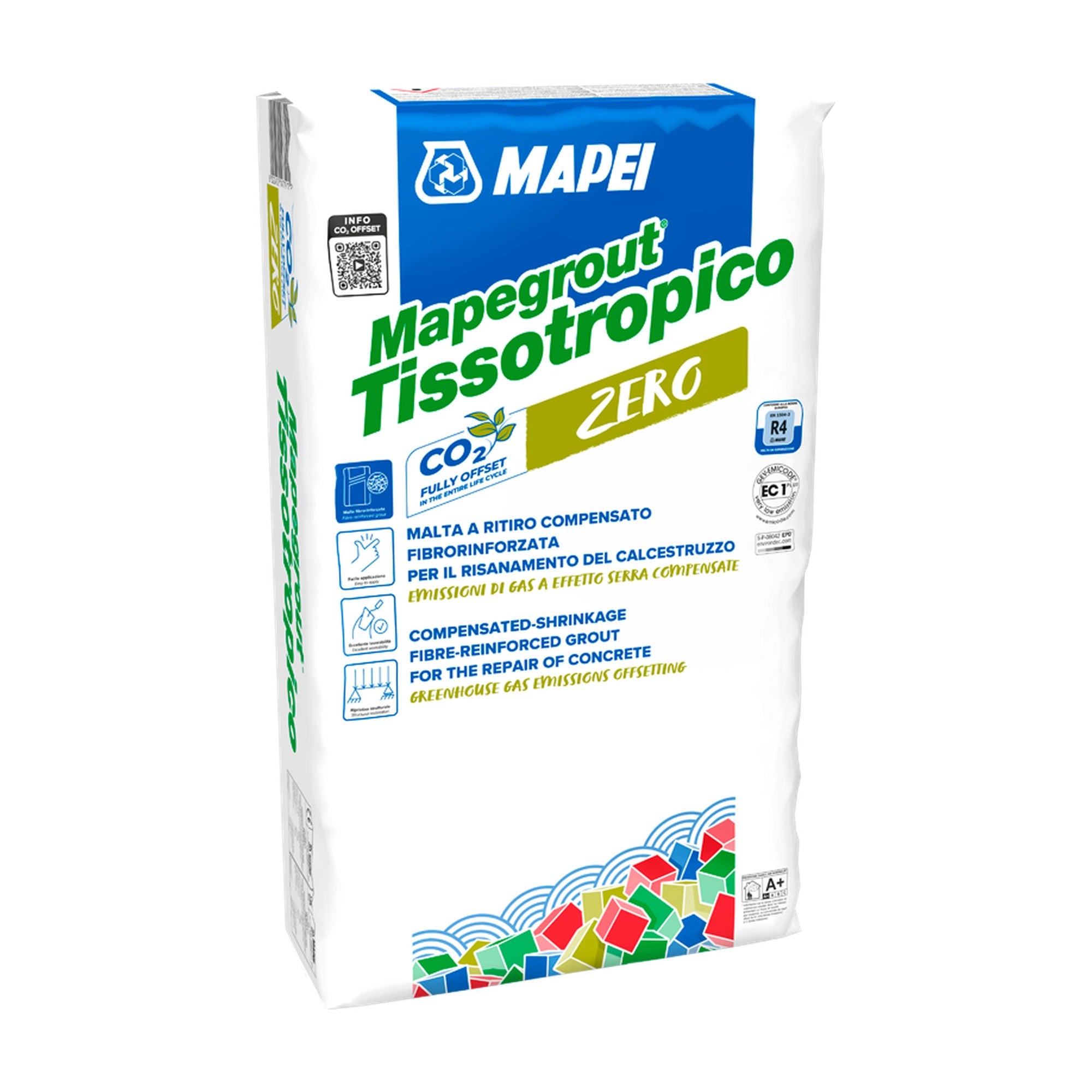 MAPEI Mapegrout Tixotropní Zero opravná malta na beton 25 kg