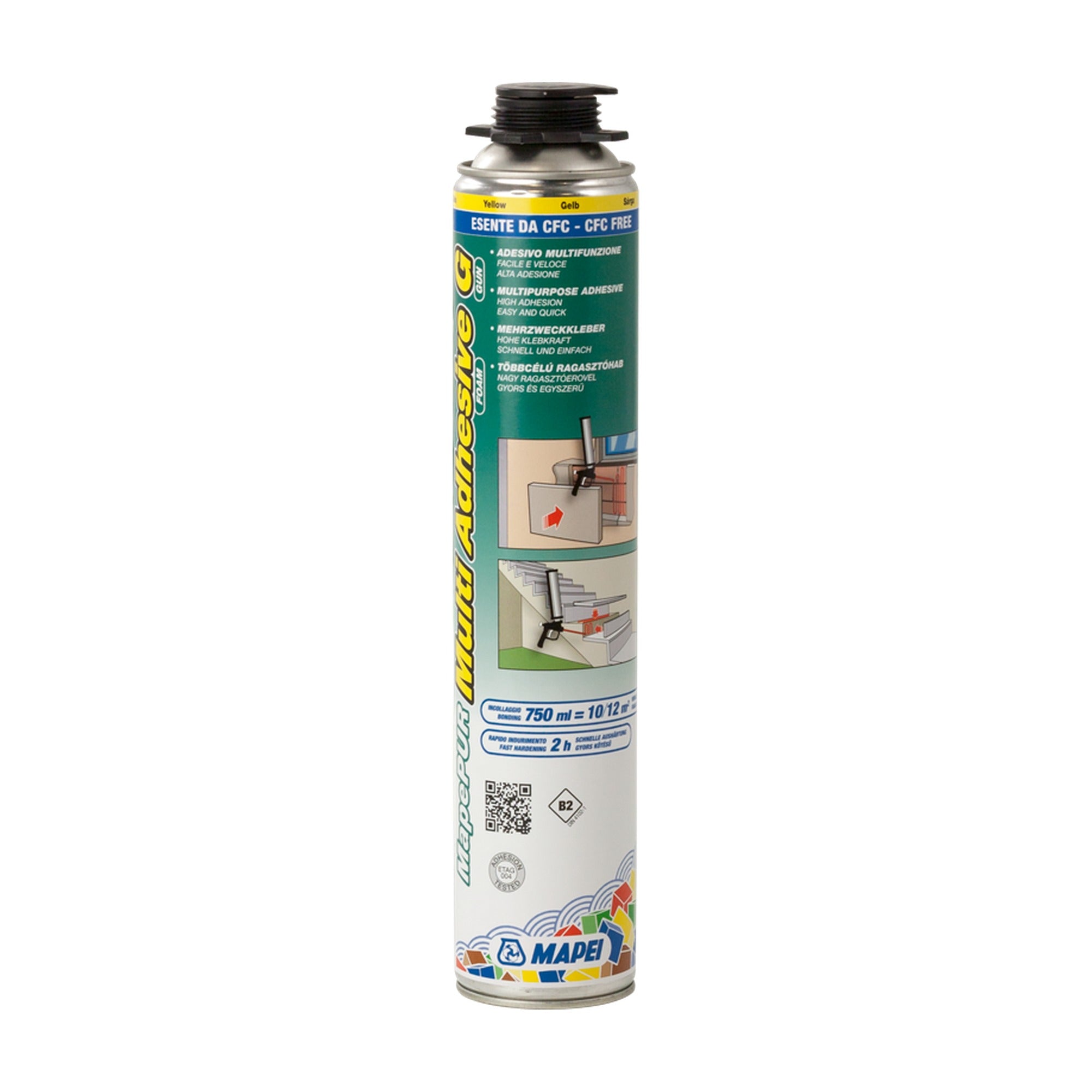MAPEI Mapepur Multi Adhesive Foam G pistolová lepicí PU pěna 750 ml