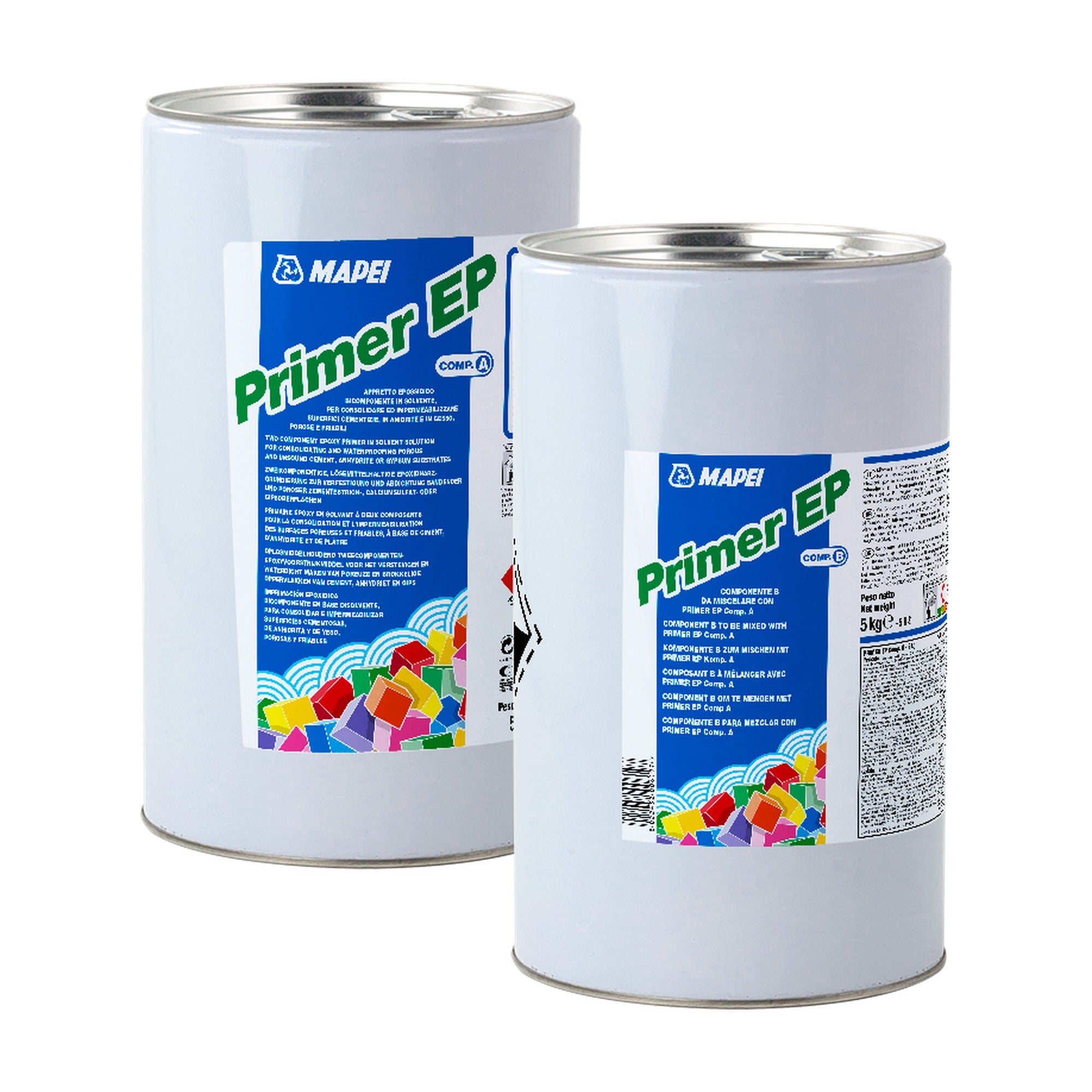 MAPEI Primer EP dvousložkový epoxidový penetrační nátěr 10 kg (složka A 5 kg + složka B 5 kg)