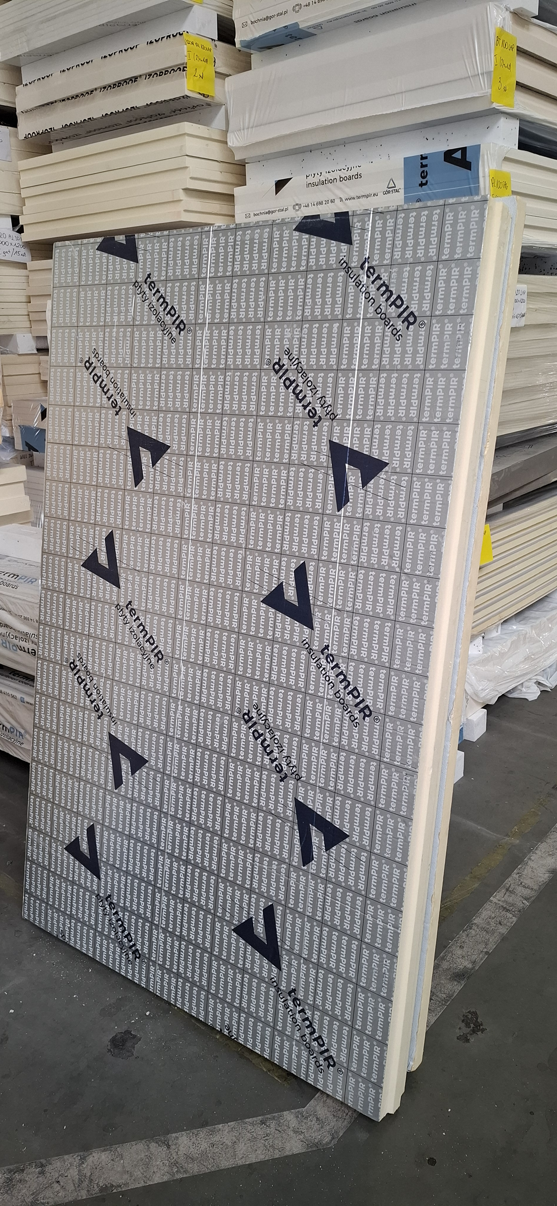 termPIR AL ʎ 0,022 PIR desky tepelná izolace 2 400 x 1 200 mm_ukázka1