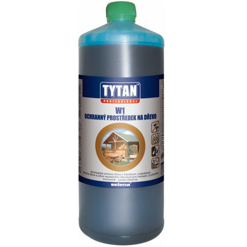 TYTAN W1 Profi fungicidní napouštědlo na dřevo