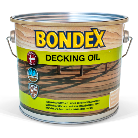 BONDEX DECKING OIL napouštěcí olej na dřevo