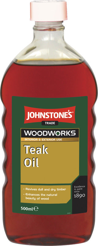 JOHNSTONE'S Teak Oil Teakový napouštěcí olej na dřevo