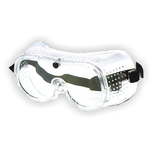 Brýle ochranné, uzavřené čiré s gumičkou, VRCPRO