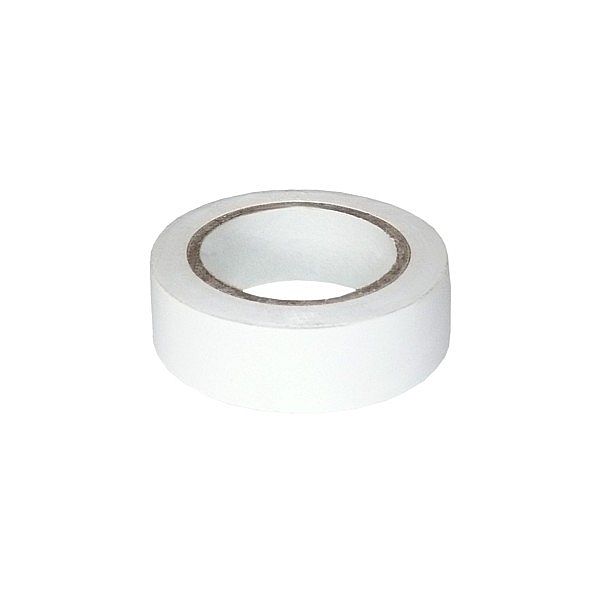 Páska izolační lepící, 19mm x 10m, bílá PVC VRCPRO